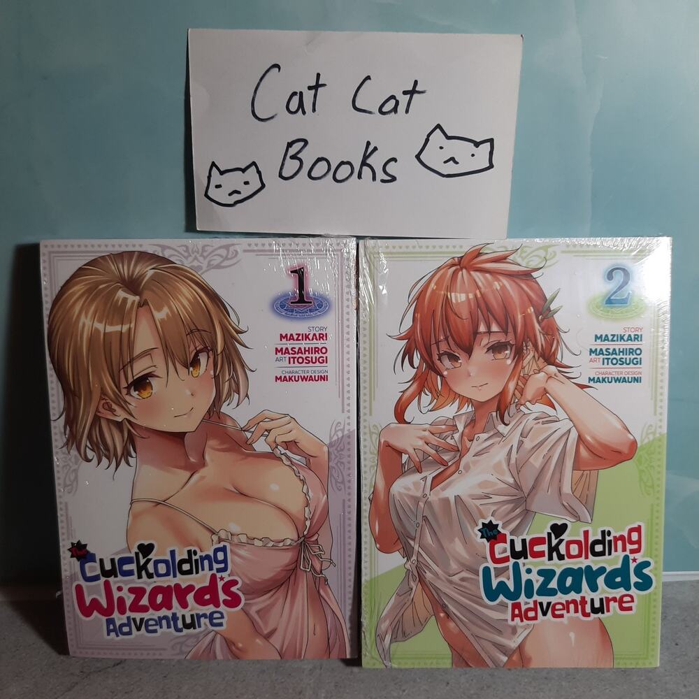 📚 The Cuckolding Wizard's Adventure Vol. 1-2 Official English Manga Bundle